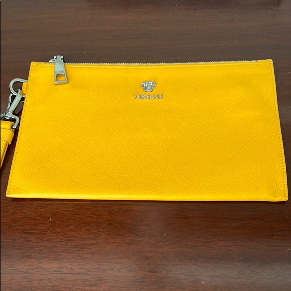Versace Yellow Wristlet Clutch - Picture 2 of 8